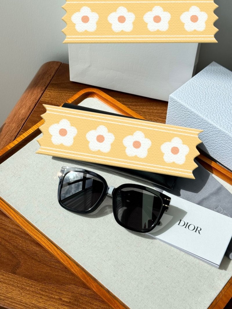Dior Signature S7F Square Sunglasses Black view