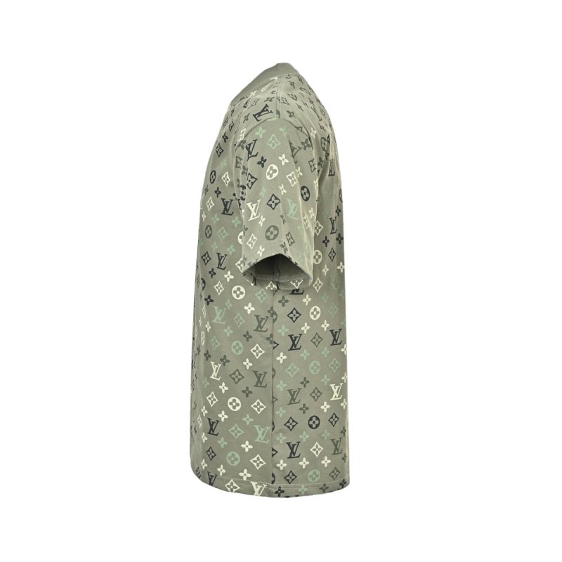 Louis Vuitton Monogram Print Oversized T-Shirt Sage Green view