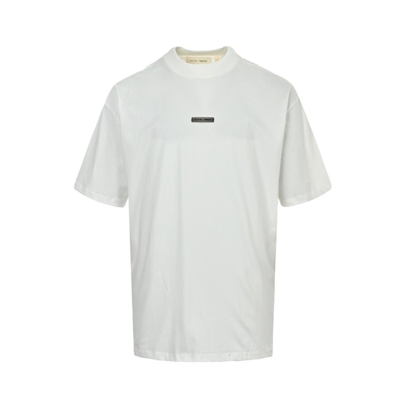 Essentials Fear of God Cream Back Logo T-Shirt view