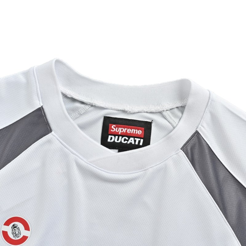 Ducati Logo White T-Shirt view