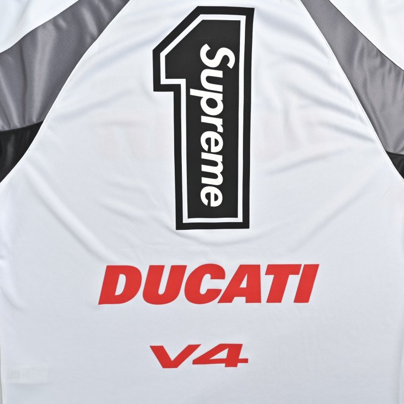 Ducati Logo White T-Shirt view