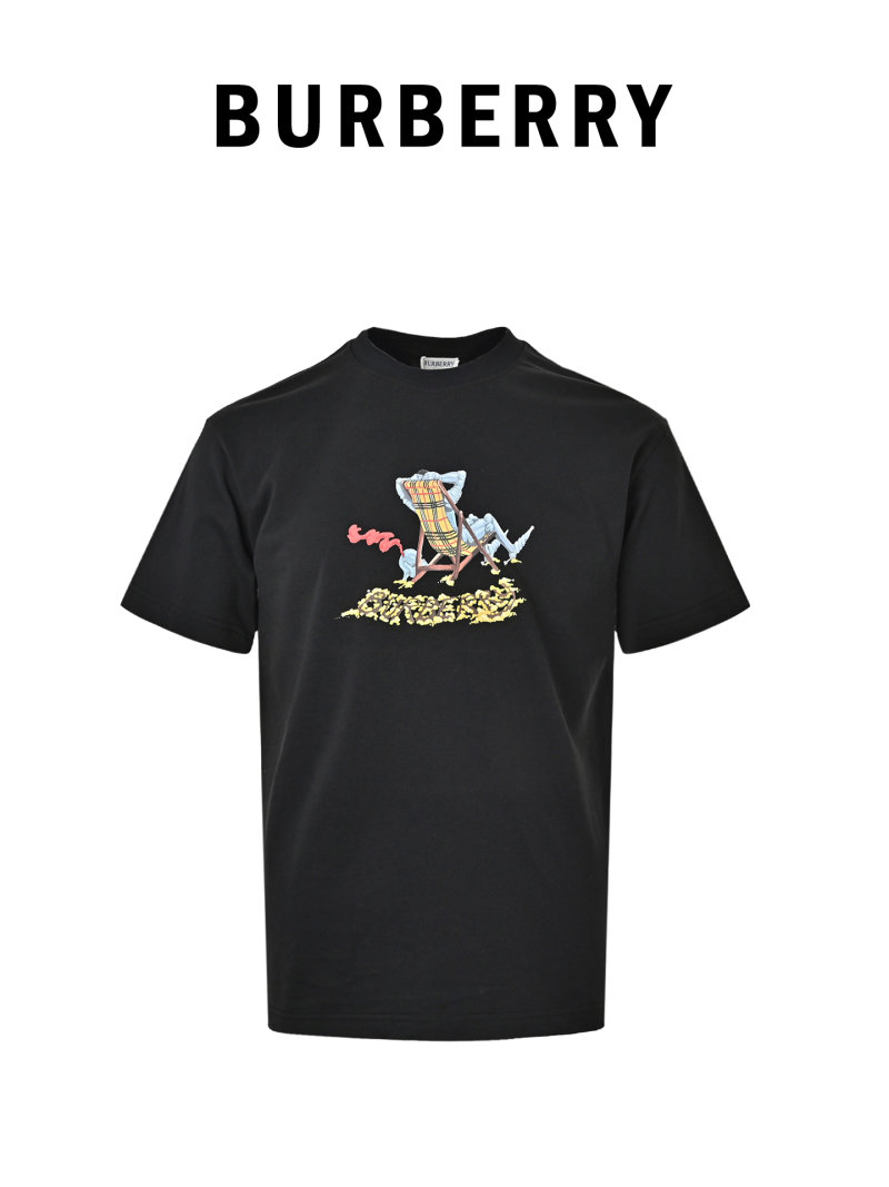 Black Graphic Print Short Sleeve T-Shirt view