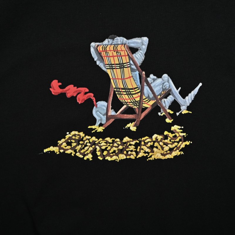 Black Graphic Print Short Sleeve T-Shirt view