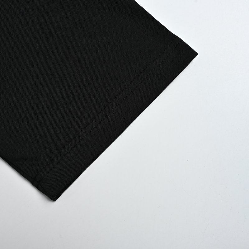 Black Graphic Print Short Sleeve T-Shirt view