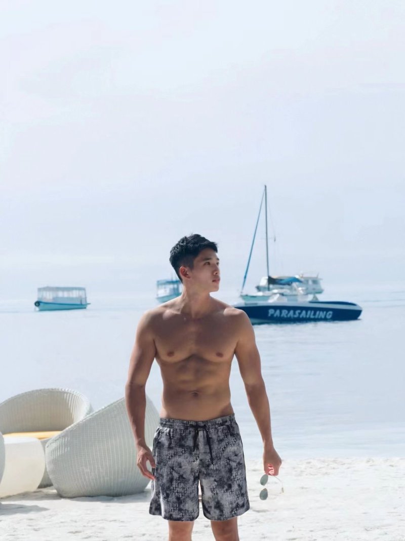Grey Patterned Mesh Athletic Shorts view