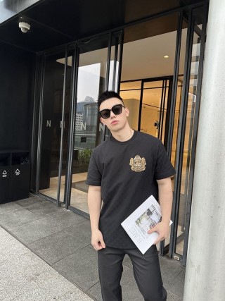 Dolce & Gabbana Black Crest Logo T-Shirt view 2