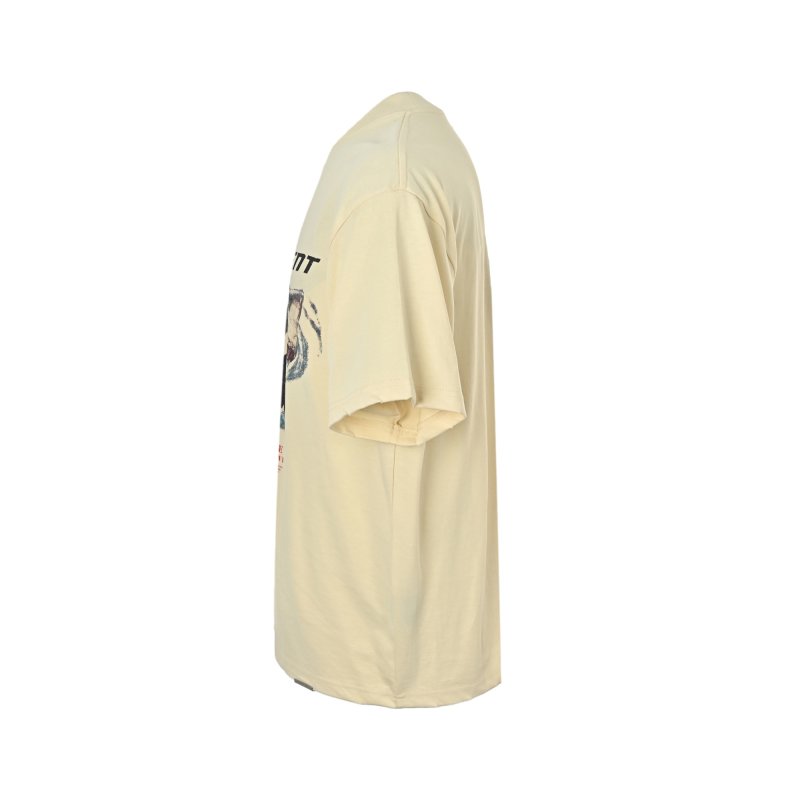 Represent Cream Graphic Short Sleeve T-Shirt view