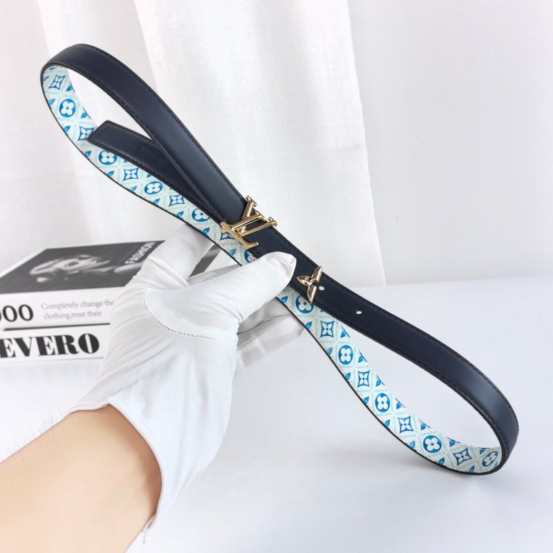 Louis Vuitton By The Pool Reversible Belt Black view