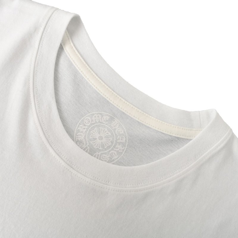 Chrome Hearts White Short Sleeve T-Shirt view