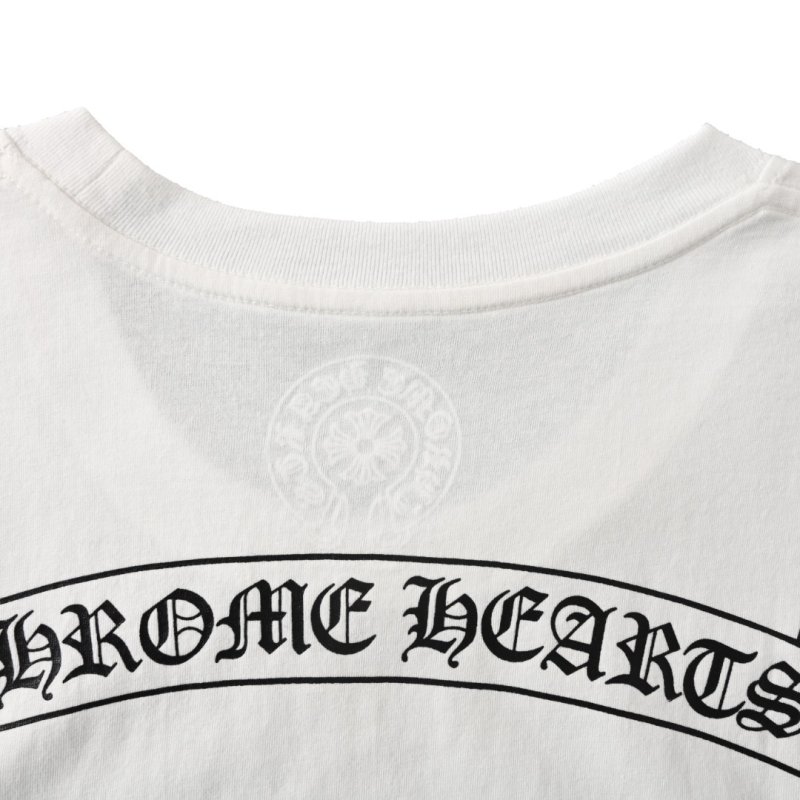 Chrome Hearts White Short Sleeve T-Shirt view