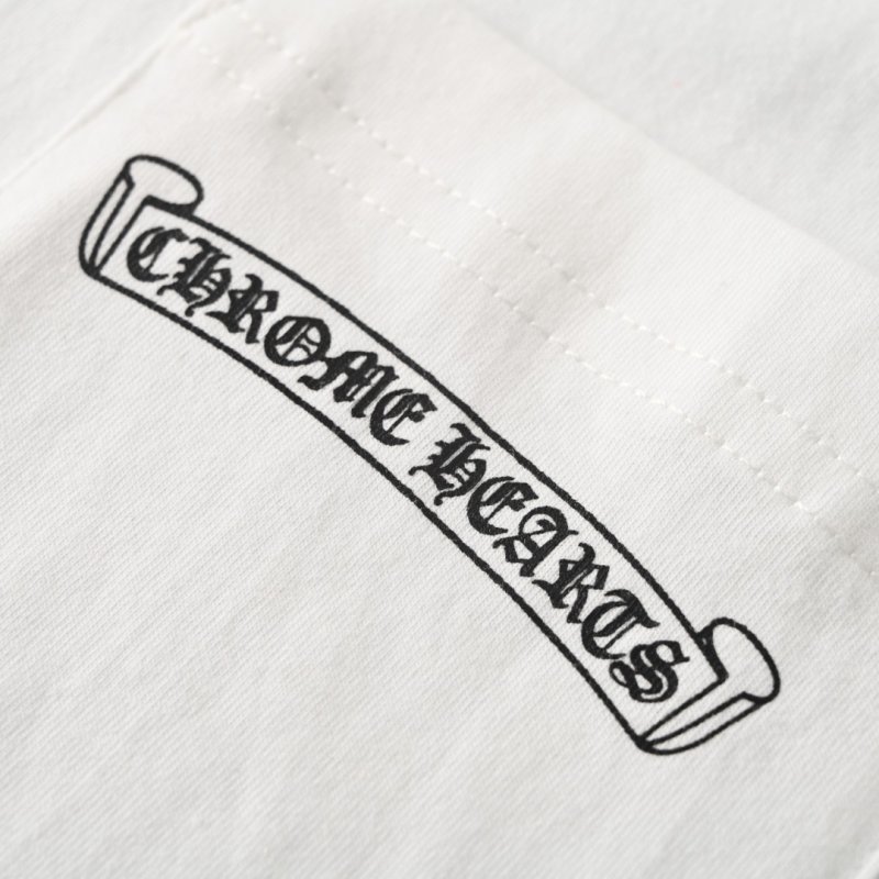 Chrome Hearts White Short Sleeve T-Shirt view