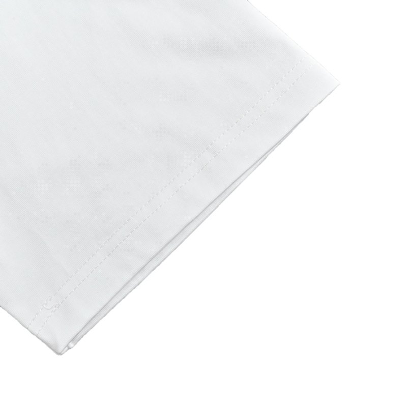Colorful Graphic Print Short Sleeve T-Shirt White view
