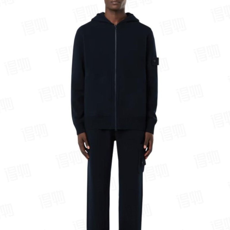 Black Zip-Up Hoodie Sweatshirt