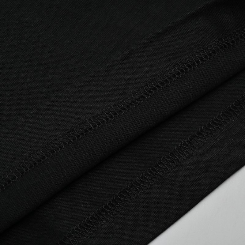 Fendi Black T-Shirt with Yellow FF Logo view