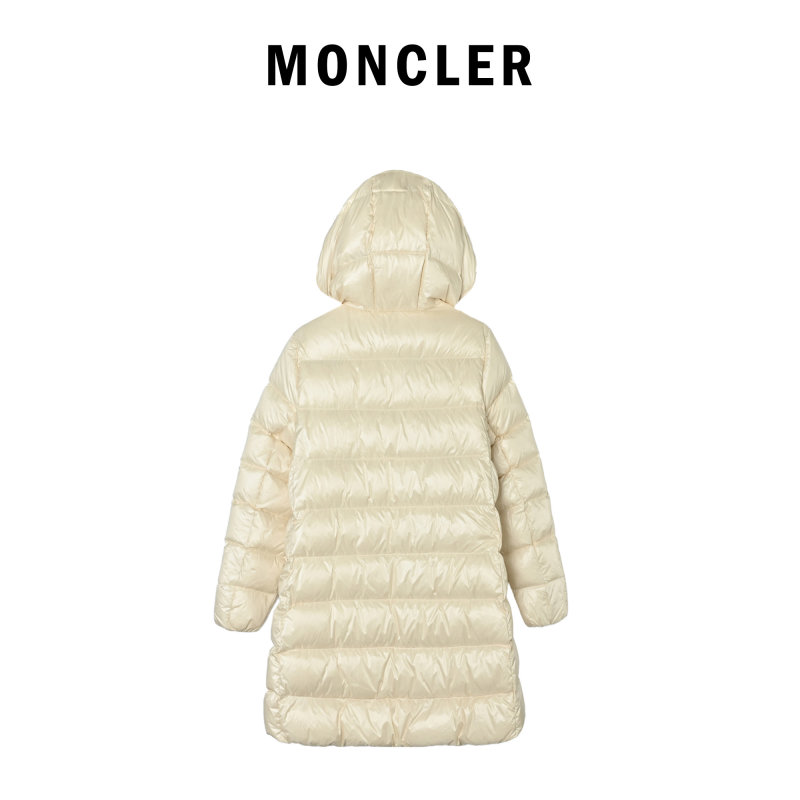 Moncler Cream Puffer Down Jacket view