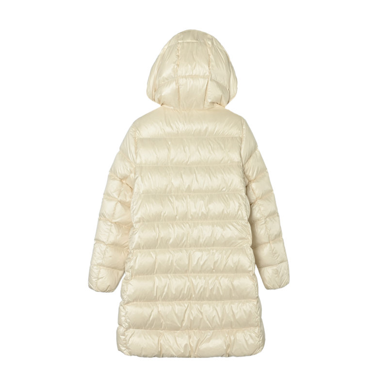Moncler Cream Puffer Down Jacket view