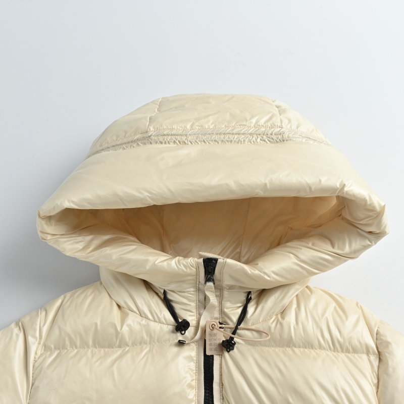 Moncler Cream Puffer Down Jacket view