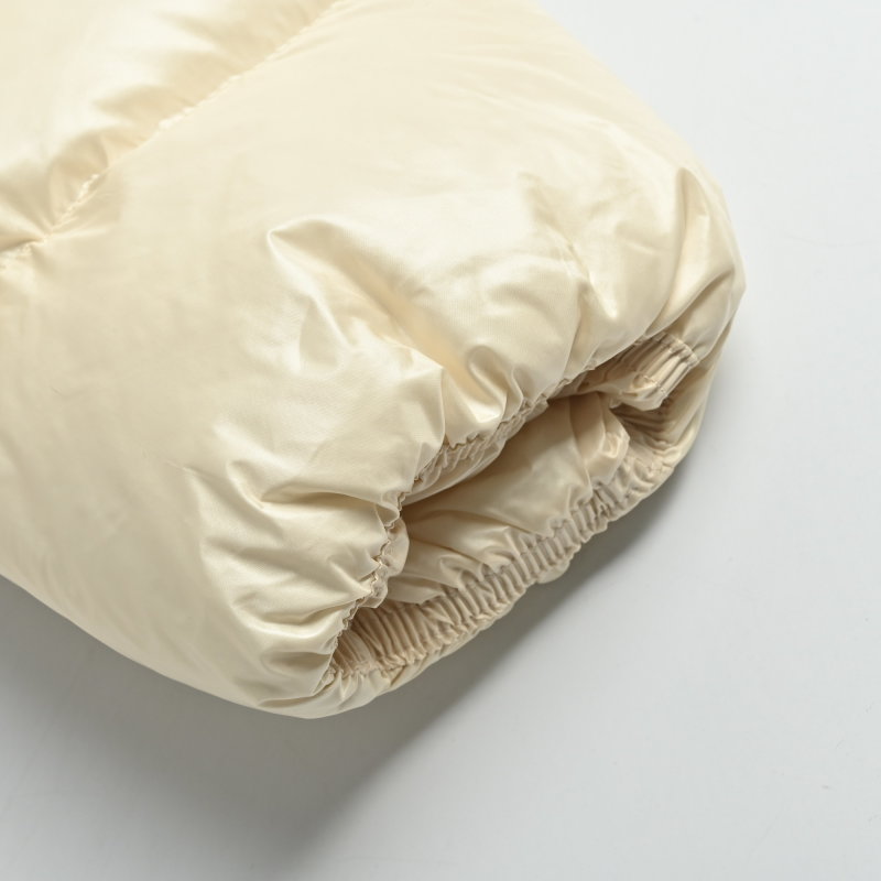 Moncler Cream Puffer Down Jacket view
