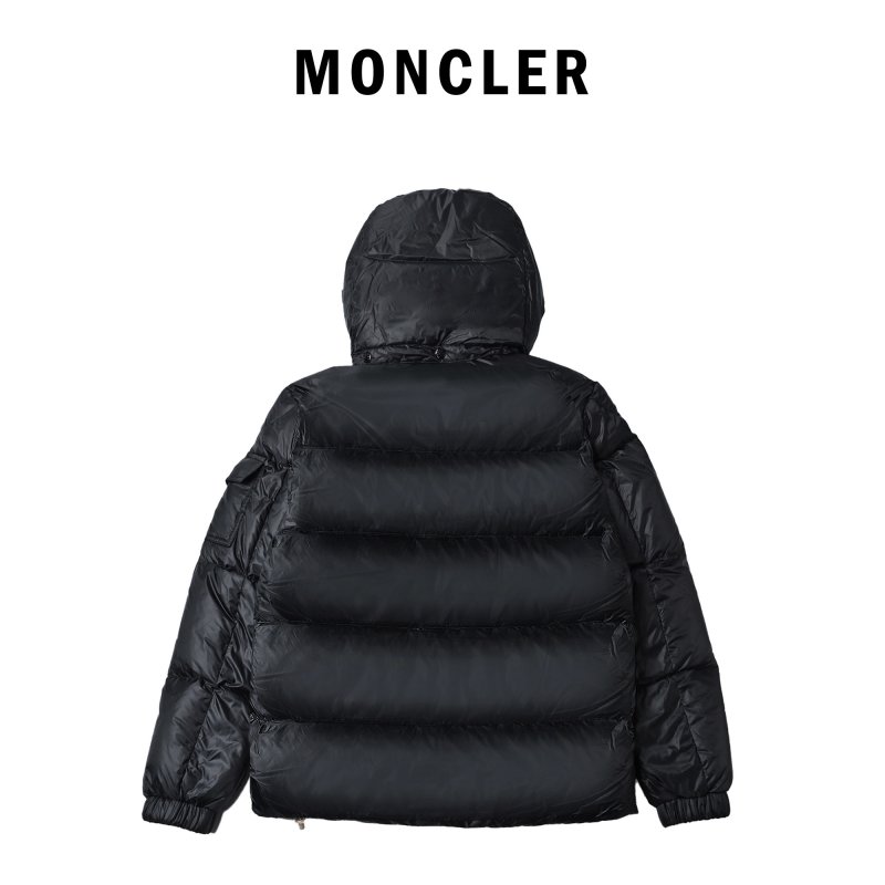 Moncler Black Puffer Down Jacket view