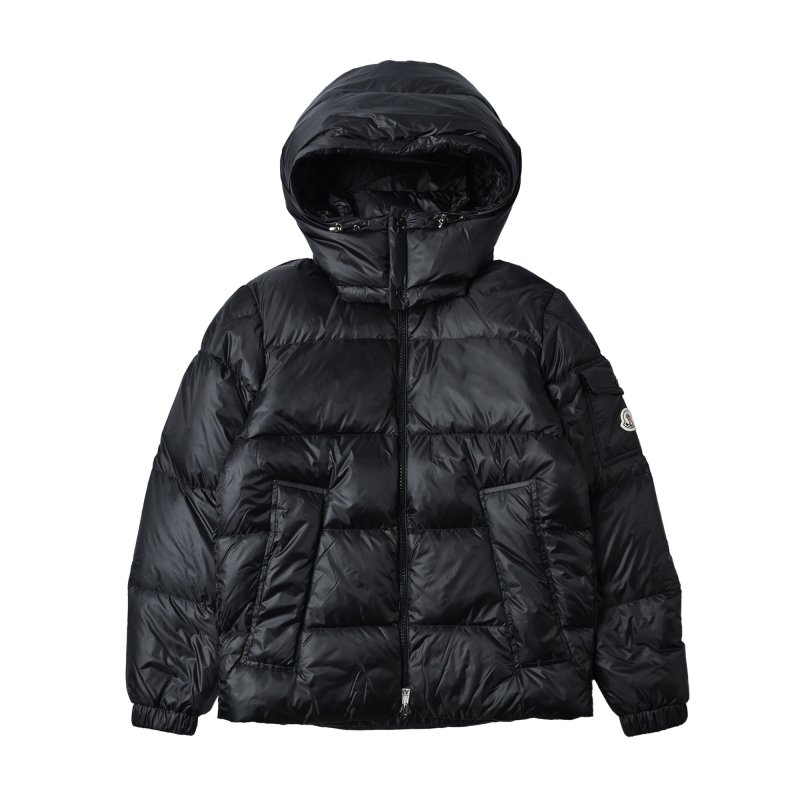 Moncler Black Puffer Down Jacket view