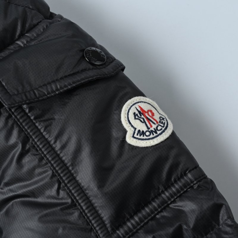 Moncler Black Puffer Down Jacket view
