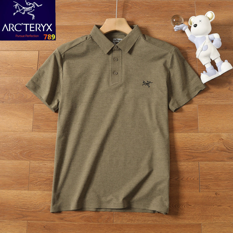 Arc'teryx Short Sleeve Polo Shirt Black view