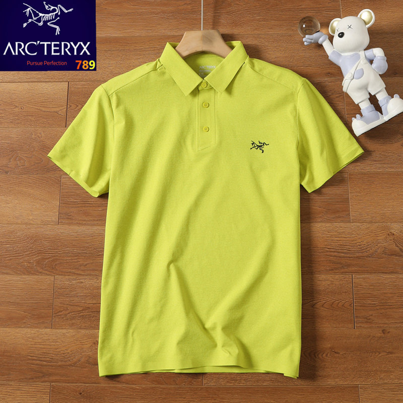 Arc'teryx Short Sleeve Polo Shirt Black view
