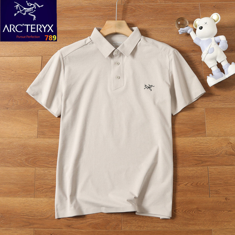 Arc'teryx Short Sleeve Polo Shirt Black view