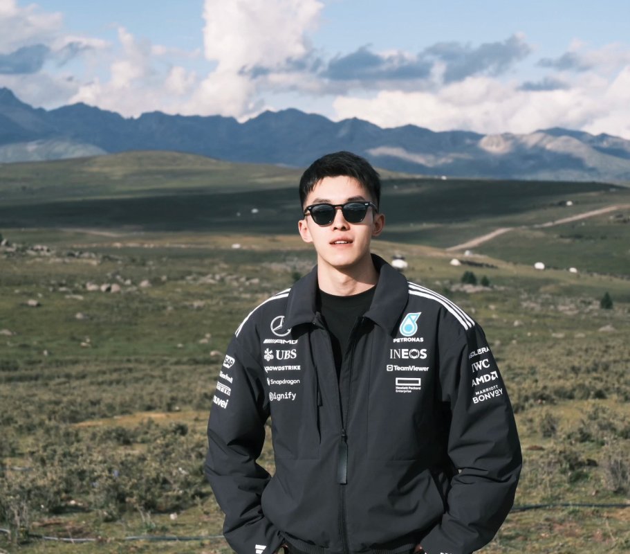 Mercedes-AMG Petronas F1 Team Black Zip Jacket view