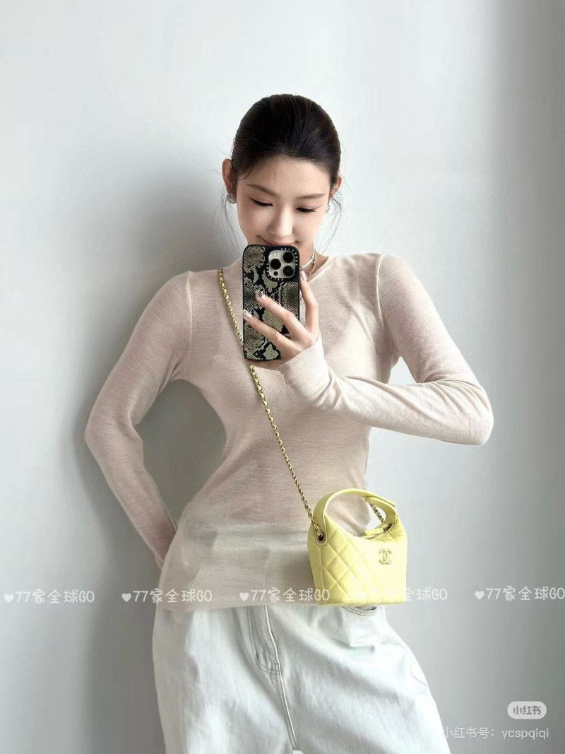 Chanel Black Quilted CC Chain Shoulder Bag view
