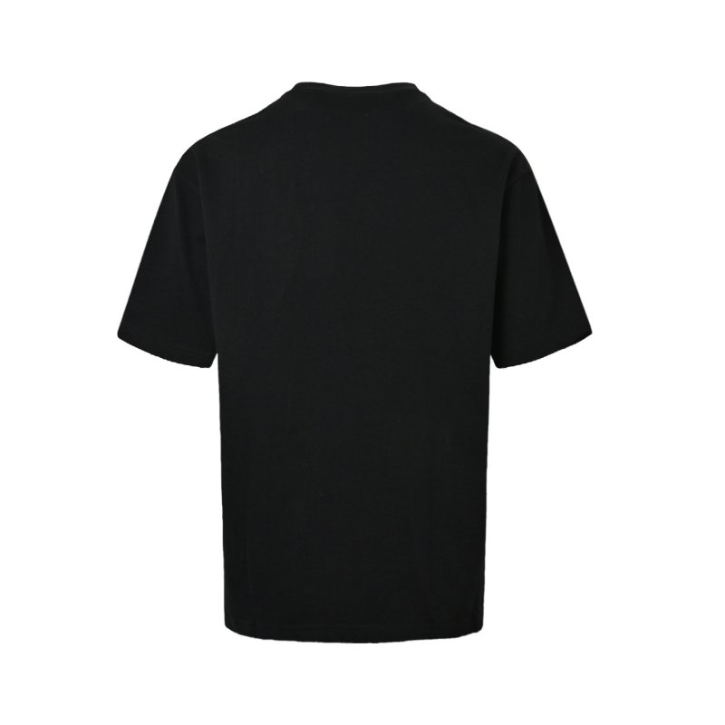 Black Pocket Crew Neck T-Shirt view
