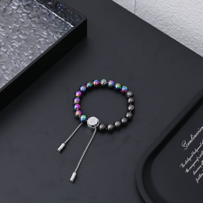 Louis Vuitton Monogram Pearls Beaded Bracelet Rainbow
