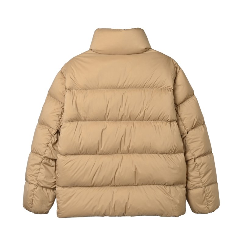 Beige Puffer Down Jacket – Warm Winter Coat view