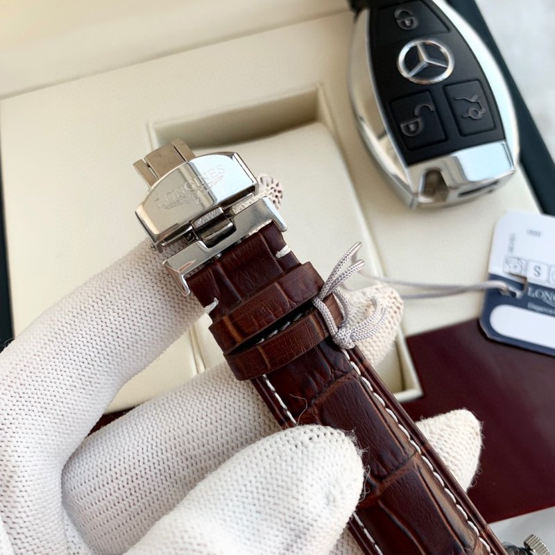 Longines Master Collection Moon Phase Automatic Men's Watch Silver view