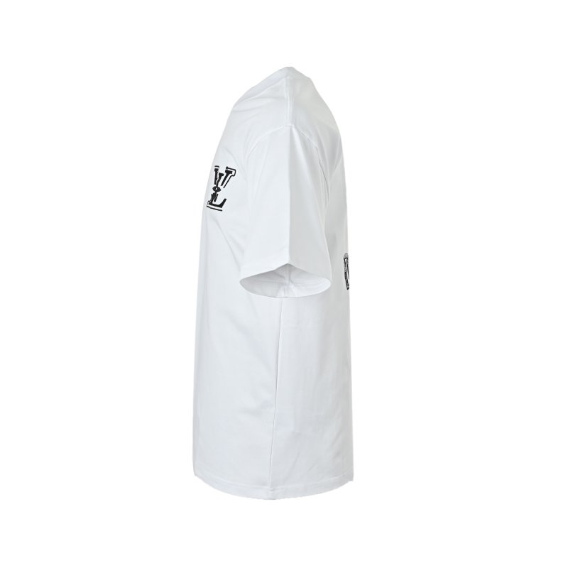 Louis Vuitton LV Logo White Short Sleeve T-Shirt view