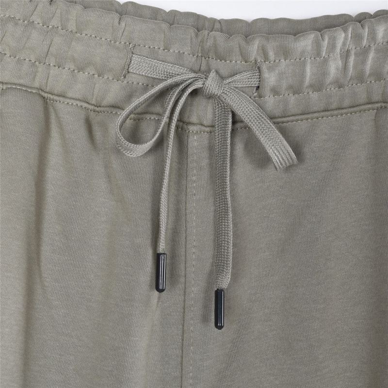 Kailas Embroidered Logo Drawstring Shorts Sage Green view