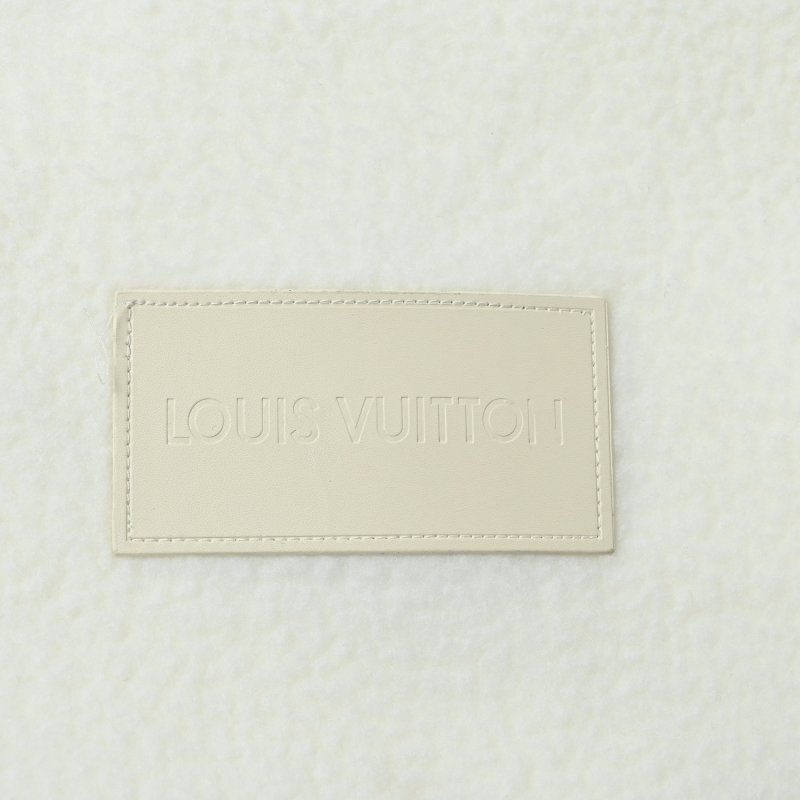 Louis Vuitton 24FW Lambswool Teddy Jacket Cream view