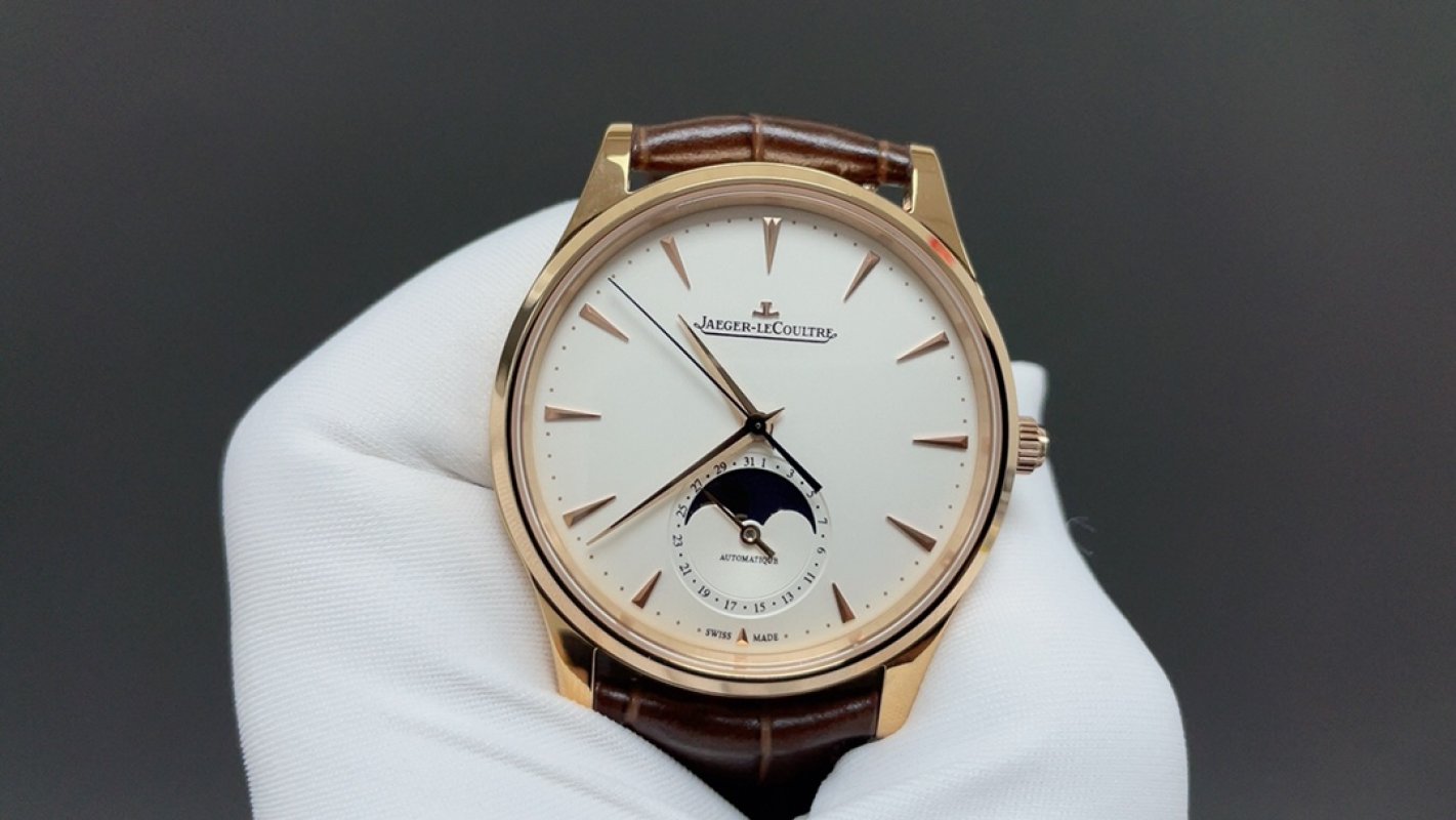 Jaeger-LeCoultre Master Ultra-Thin Moon Phase Rose Gold Watch view