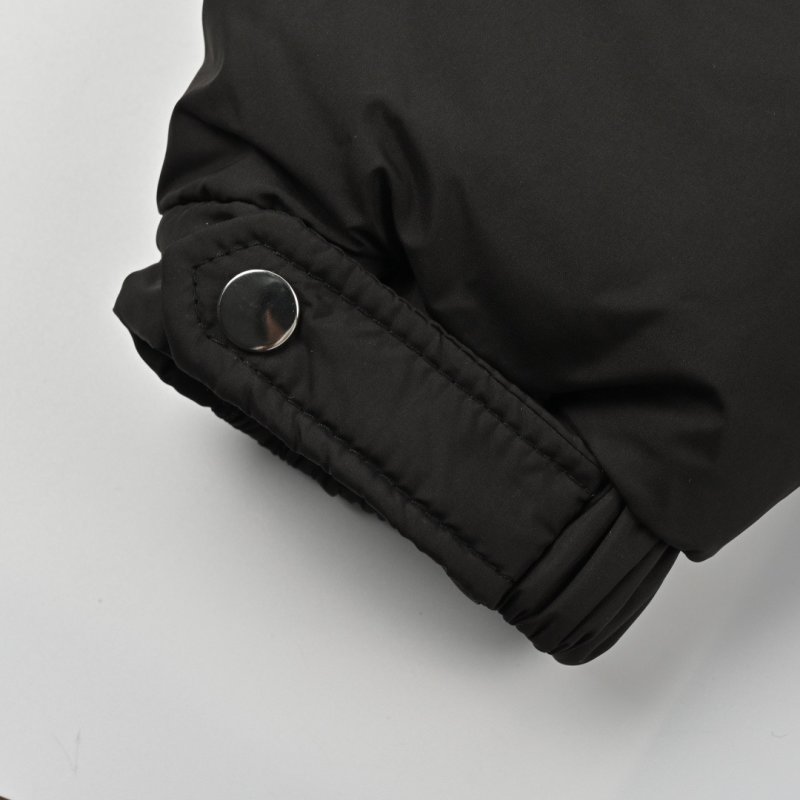 Black Puffer Down Jacket view