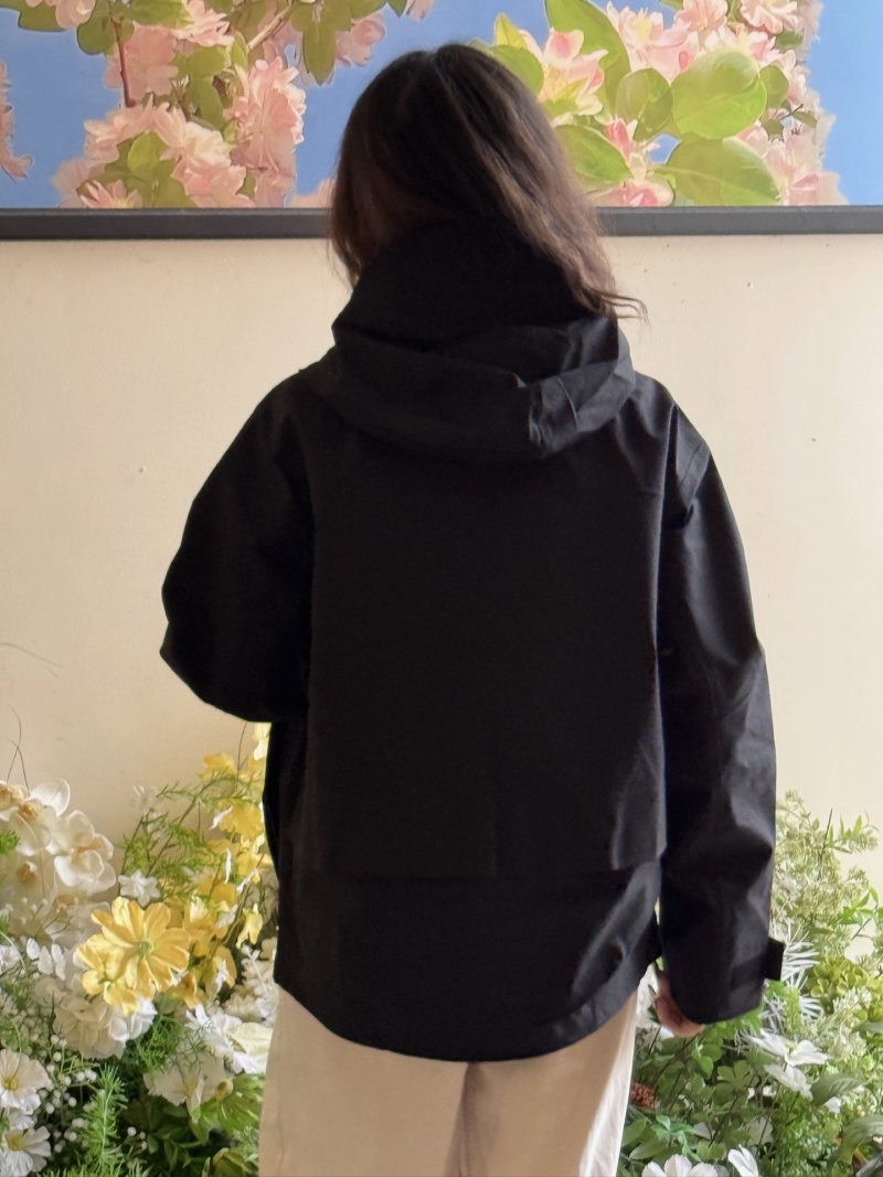 Deep Green Windbreaker Jacket - Oversized Fit S-XXL view