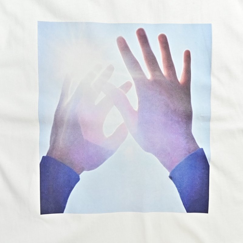 White Graphic Print Short Sleeve T-Shirt view
