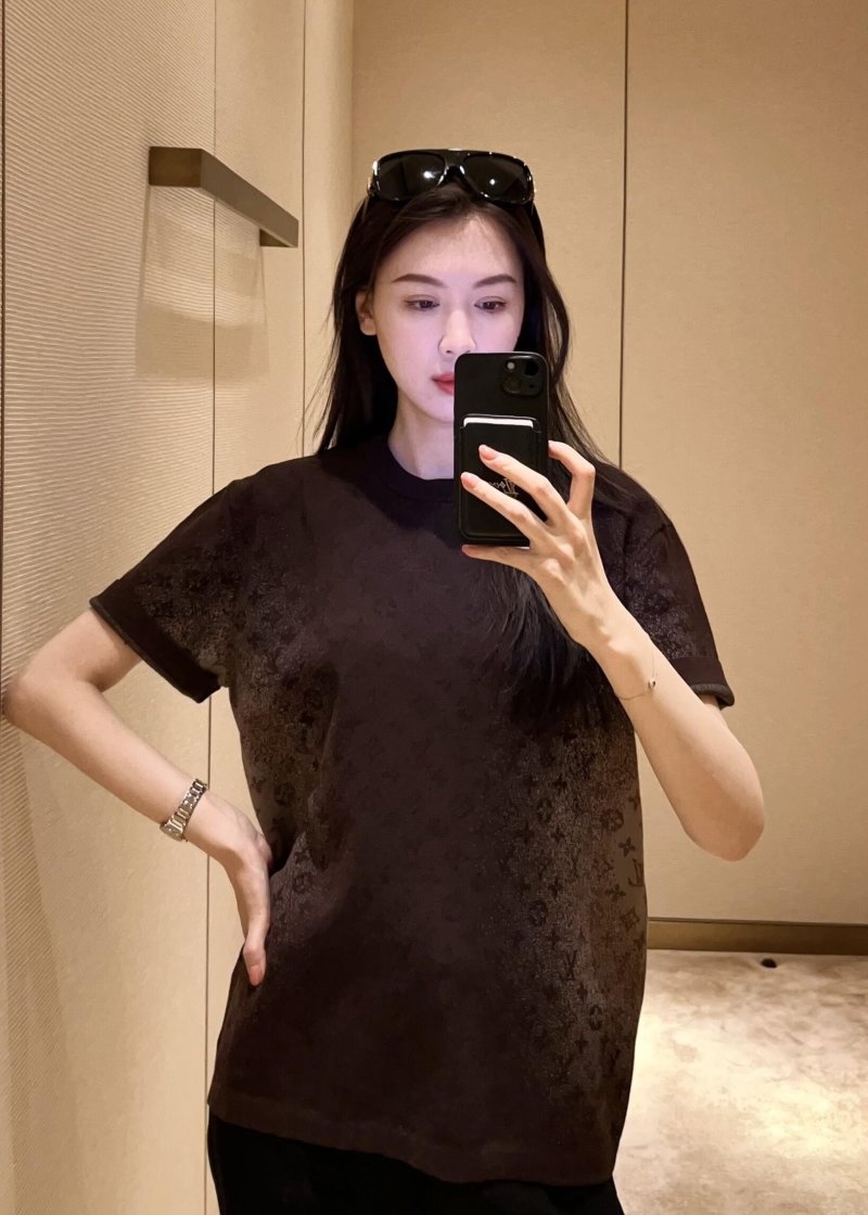Brown Oversized Short Sleeve T-Shirt view