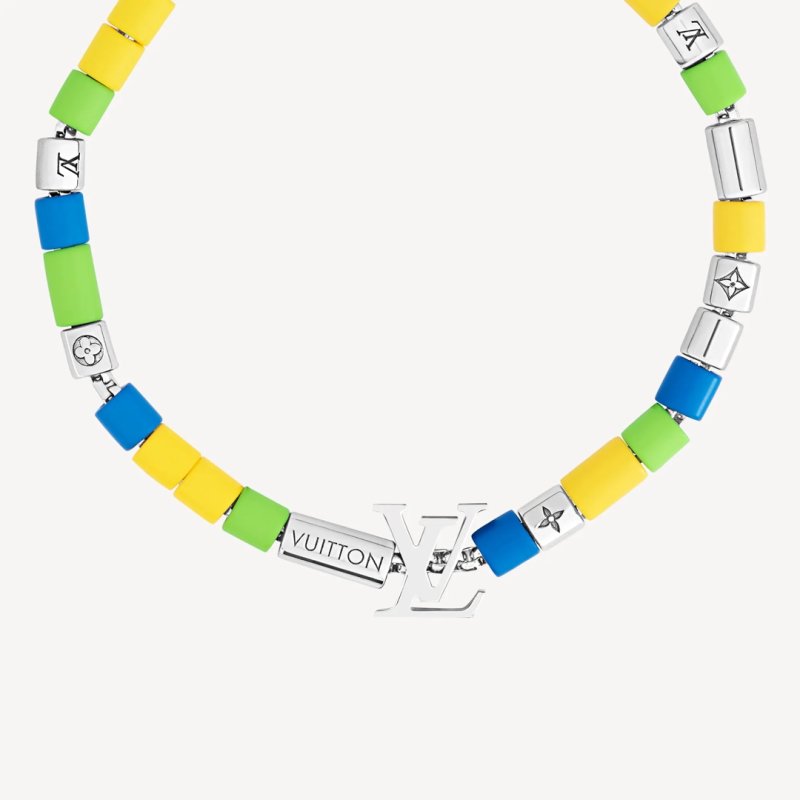 Louis Vuitton Sunrise Beaded Bracelet – Blue/Yellow view