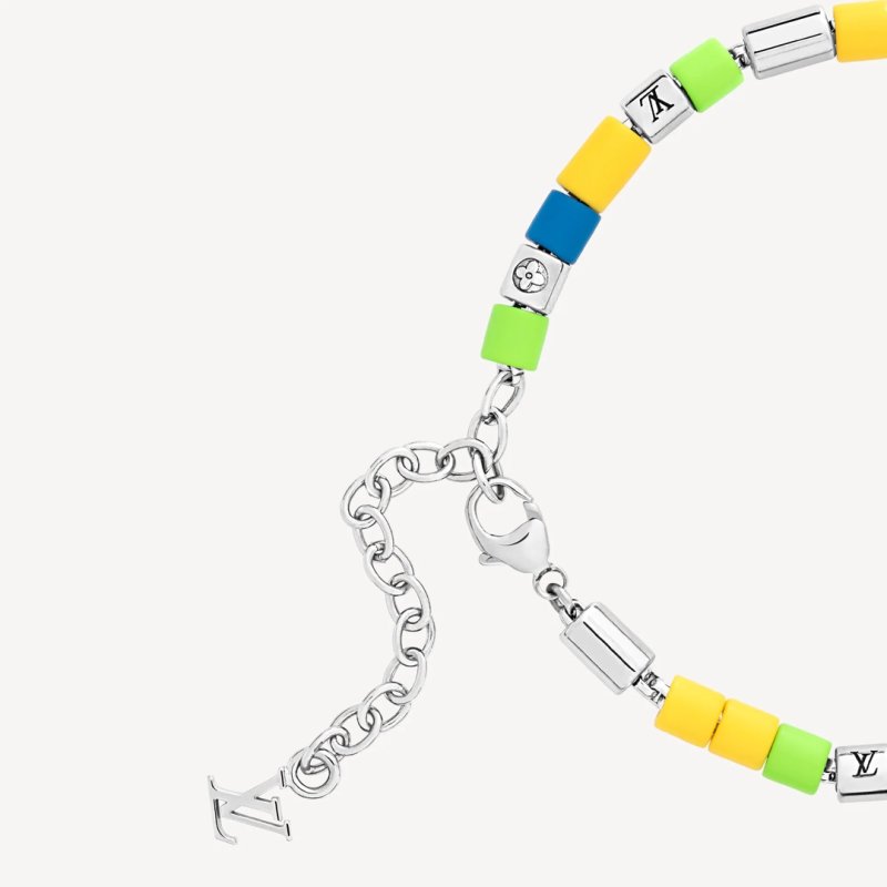 Louis Vuitton Sunrise Beaded Bracelet – Blue/Yellow view