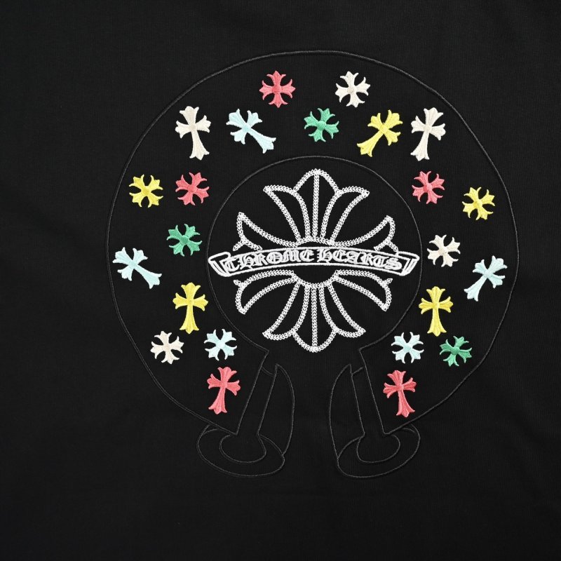 Chrome Hearts Black Oversized Short Sleeve T-Shirt view