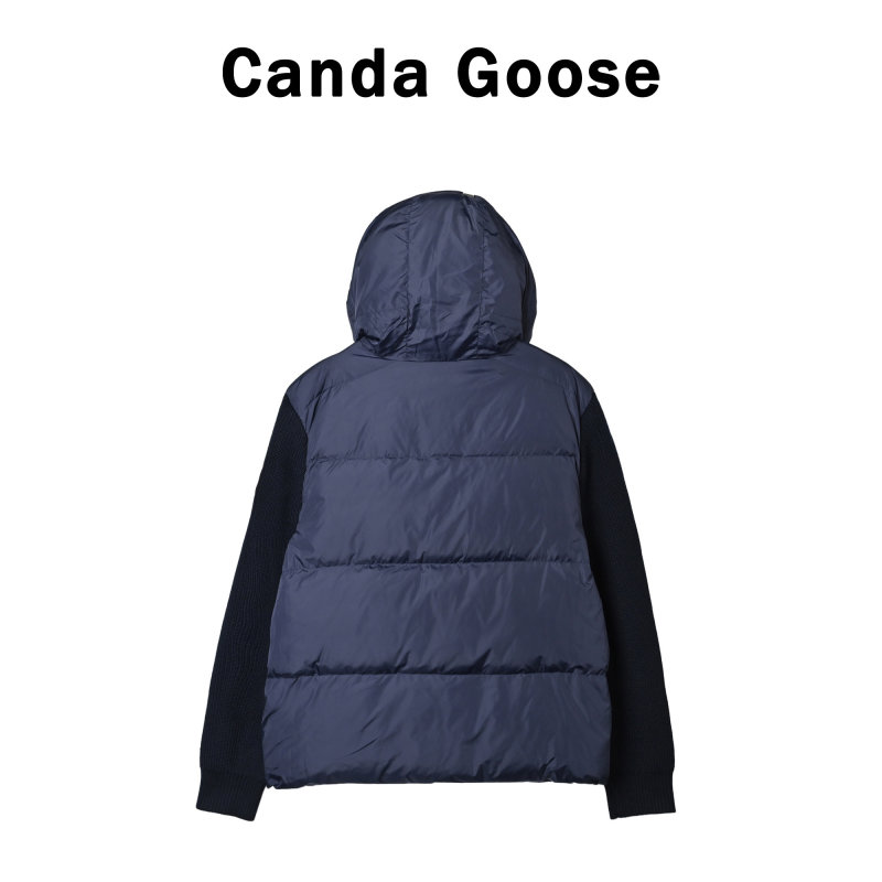 Navy Puffer Down Jacket view