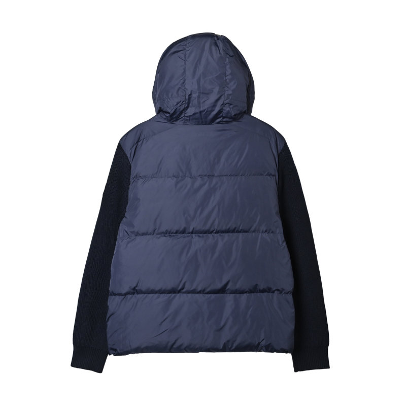 Navy Puffer Down Jacket view