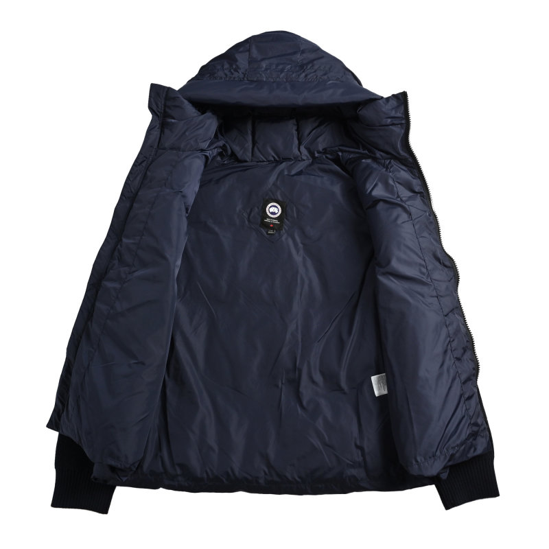 Navy Puffer Down Jacket view