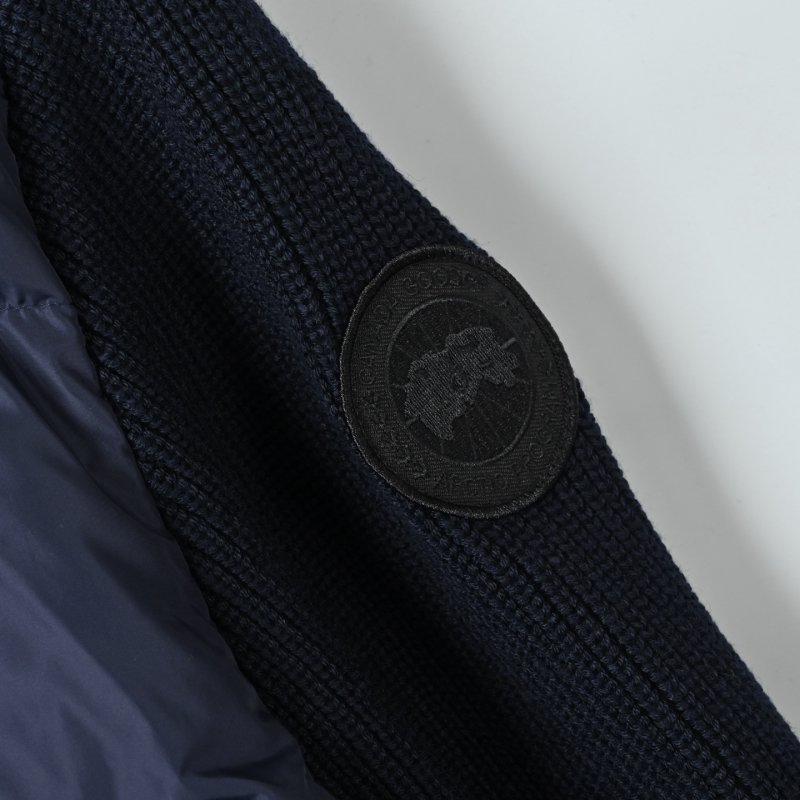 Navy Puffer Down Jacket view