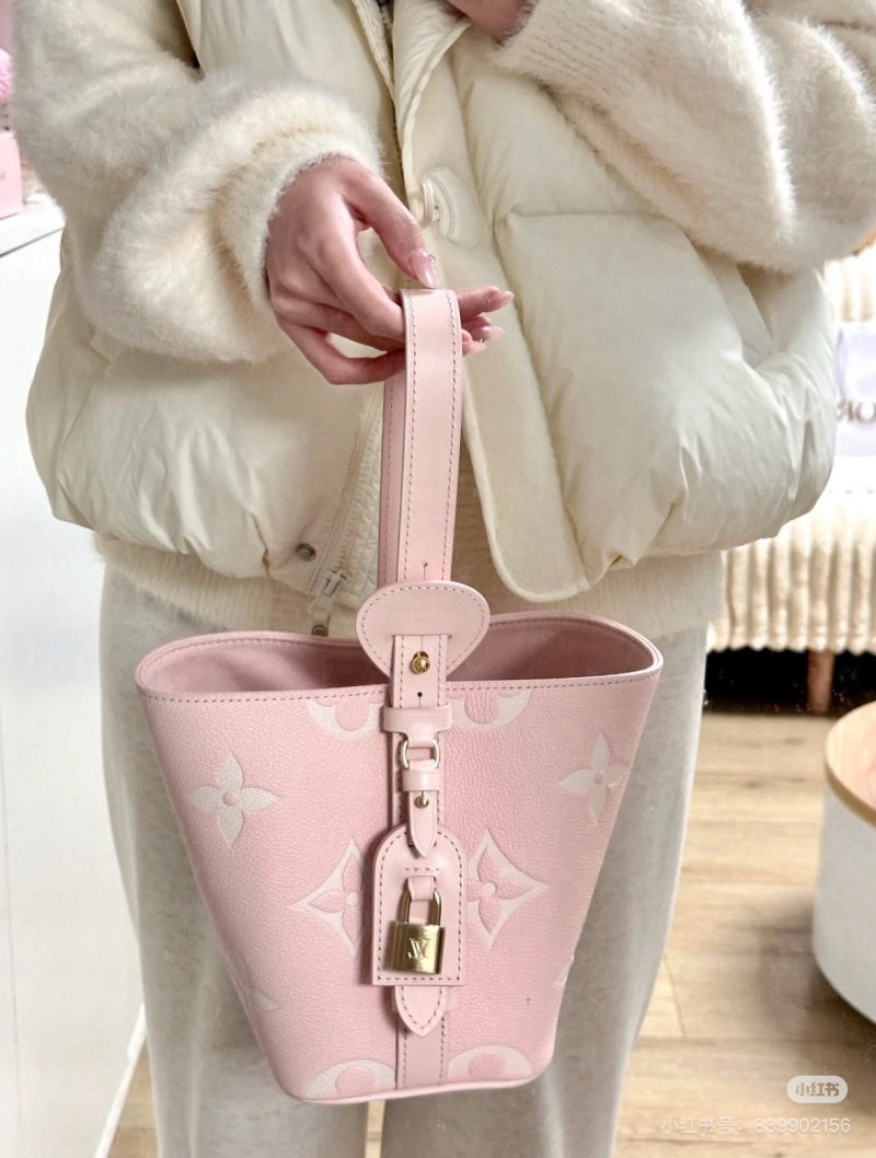 Louis Vuitton Monogram Coussin PM Pastel Pink view